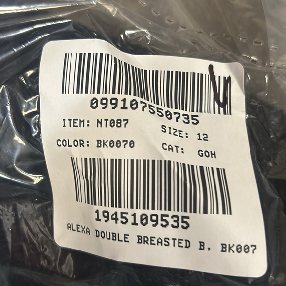 Madewell Alexa Chung for Madewell Double-Breasted Blazer in Corduroy NT087 - Picture 6 of 6